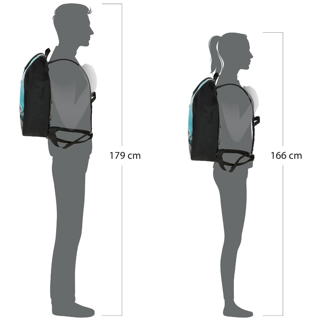 ORTLIEB Velocity Design Backpack - 23L - Forest - Petrol