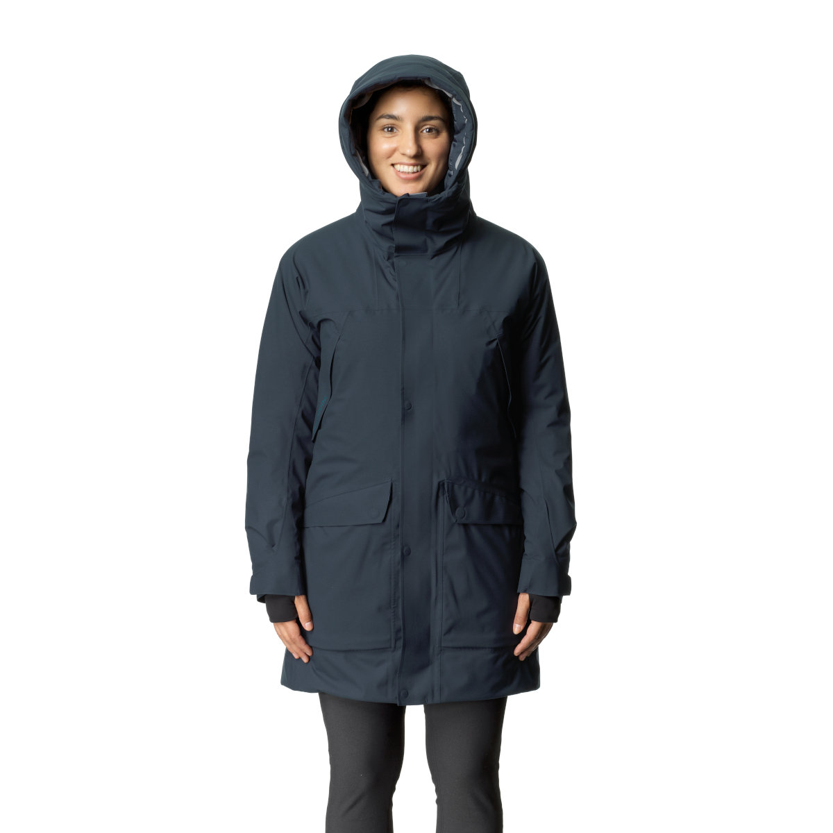 Picture of Houdini Fall In Parka Women - Blue Illusion