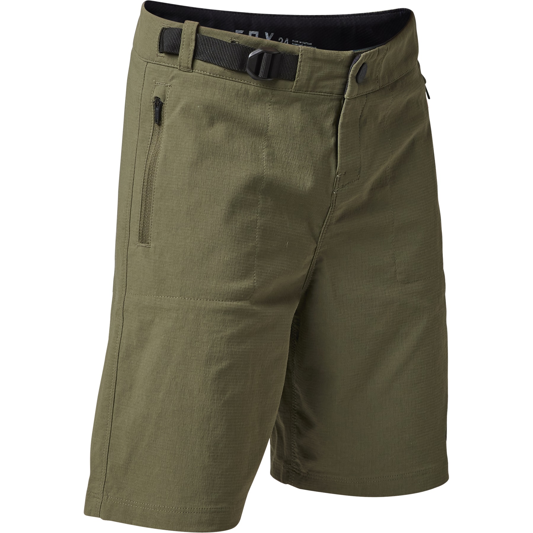 Produktbild von FOX Ranger MTB Kinder Shorts mit Innenhose - oliv grün