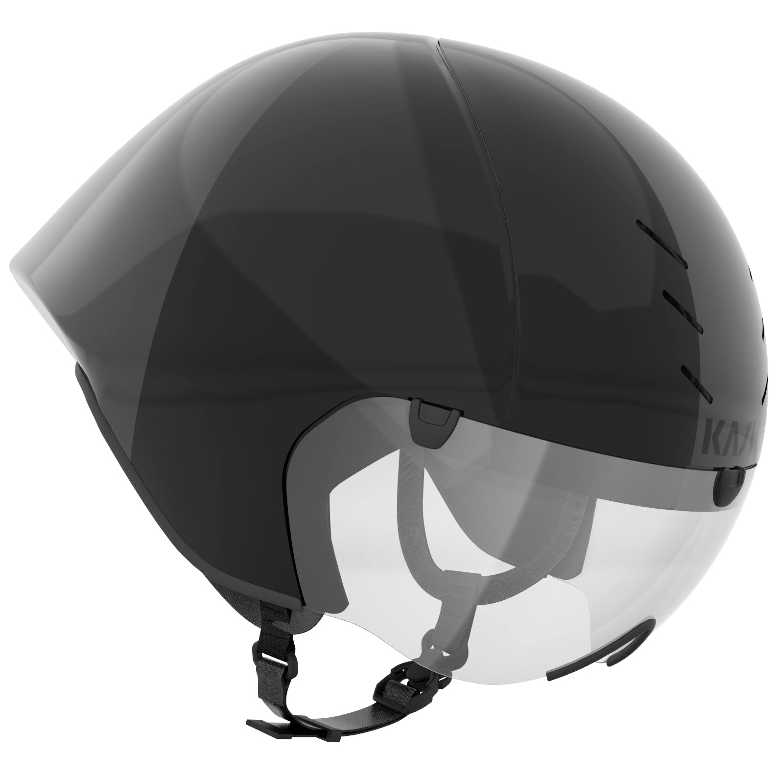 Produktbild von KASK Mistral Zeitfahrhelm - Black/Anthracite