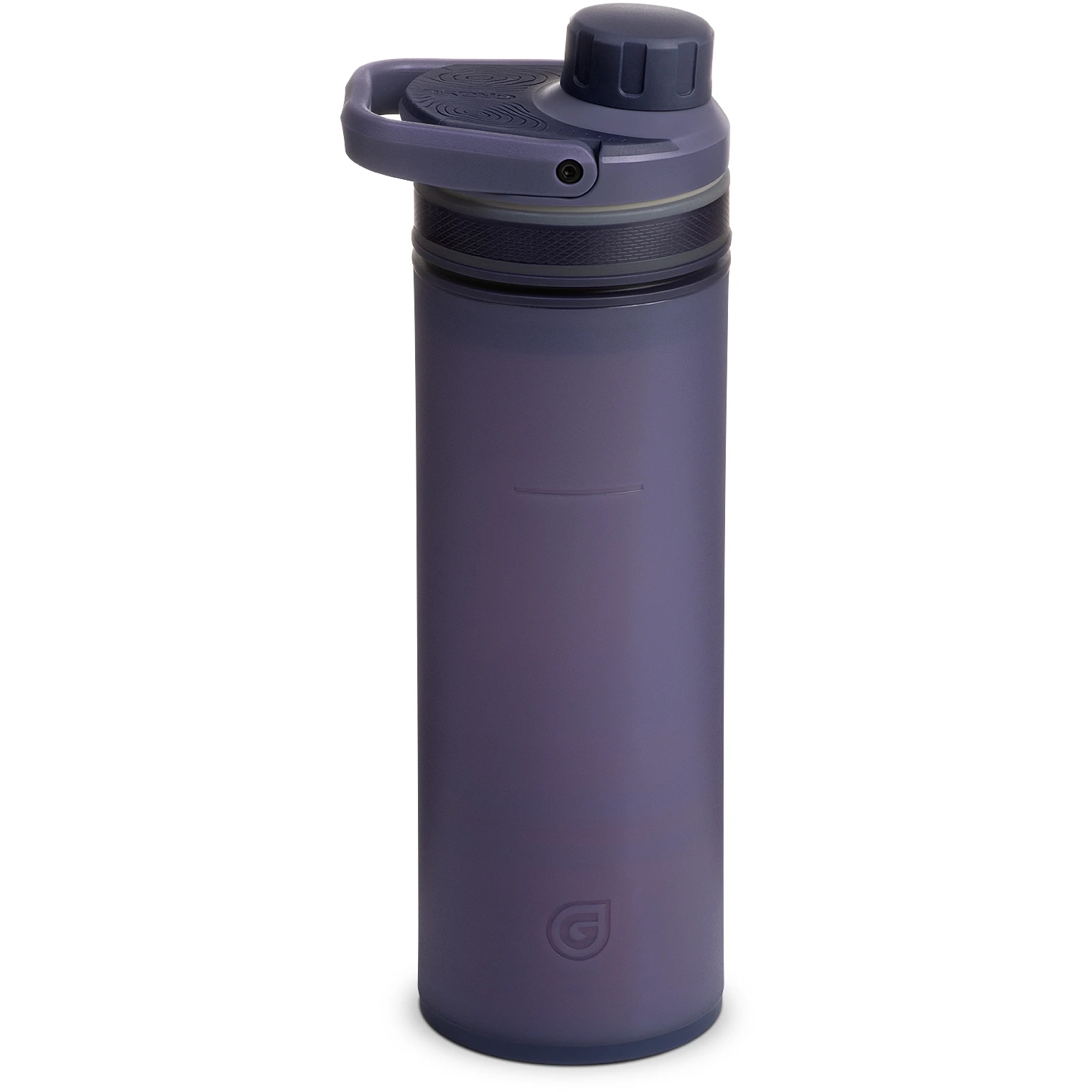 Produktbild von Grayl UltraPress Purifier Trinkflasche mit Wasserfilter - 500ml - Mignight Granite