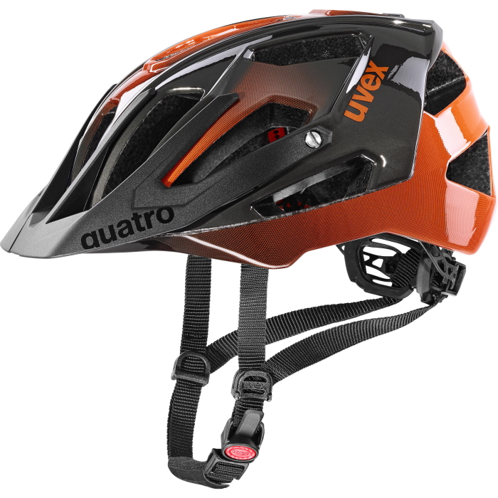 Produktbild von Uvex quatro Helm - titan - orange