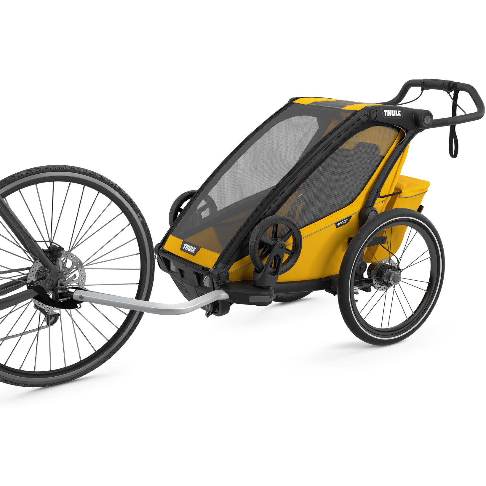 Thule Chariot Sport 1 - Remolque Bicicleta para 1 Niño - amarillo spectra