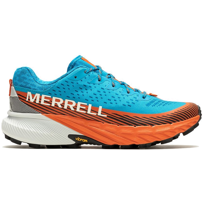 Picture of Merrell Agility Peak 5 Trail Running Shoes Men - tahoe/cloud