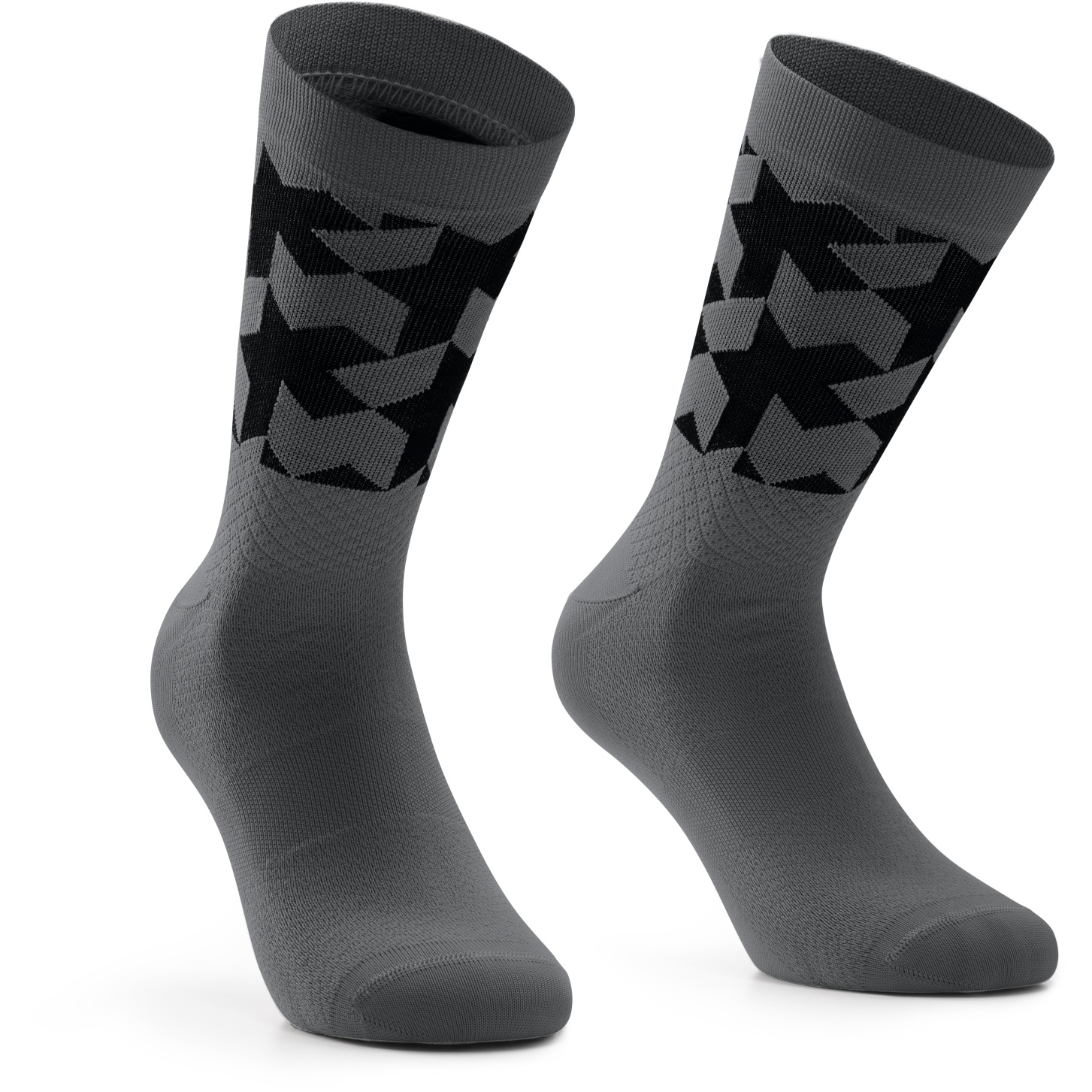 Photo produit de Assos Chaussettes Mi-Longues - Monogram EVO - torpedo grey