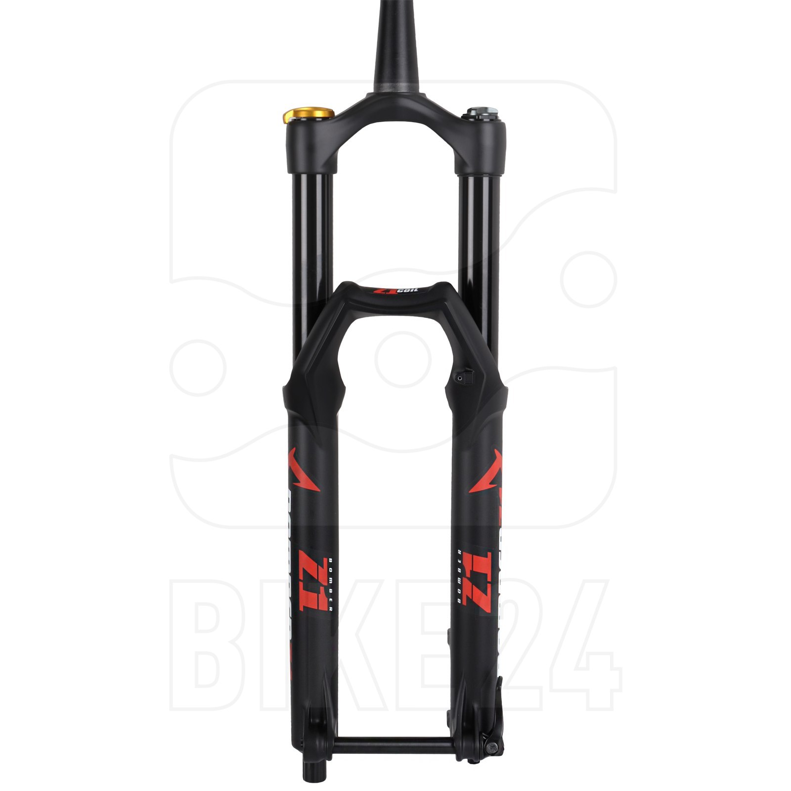 Image of Marzocchi Bomber Z1 Coil 29" Fork - 160mm - Tapered - 44mm Offset - Boost 15x110mm QR - matte black