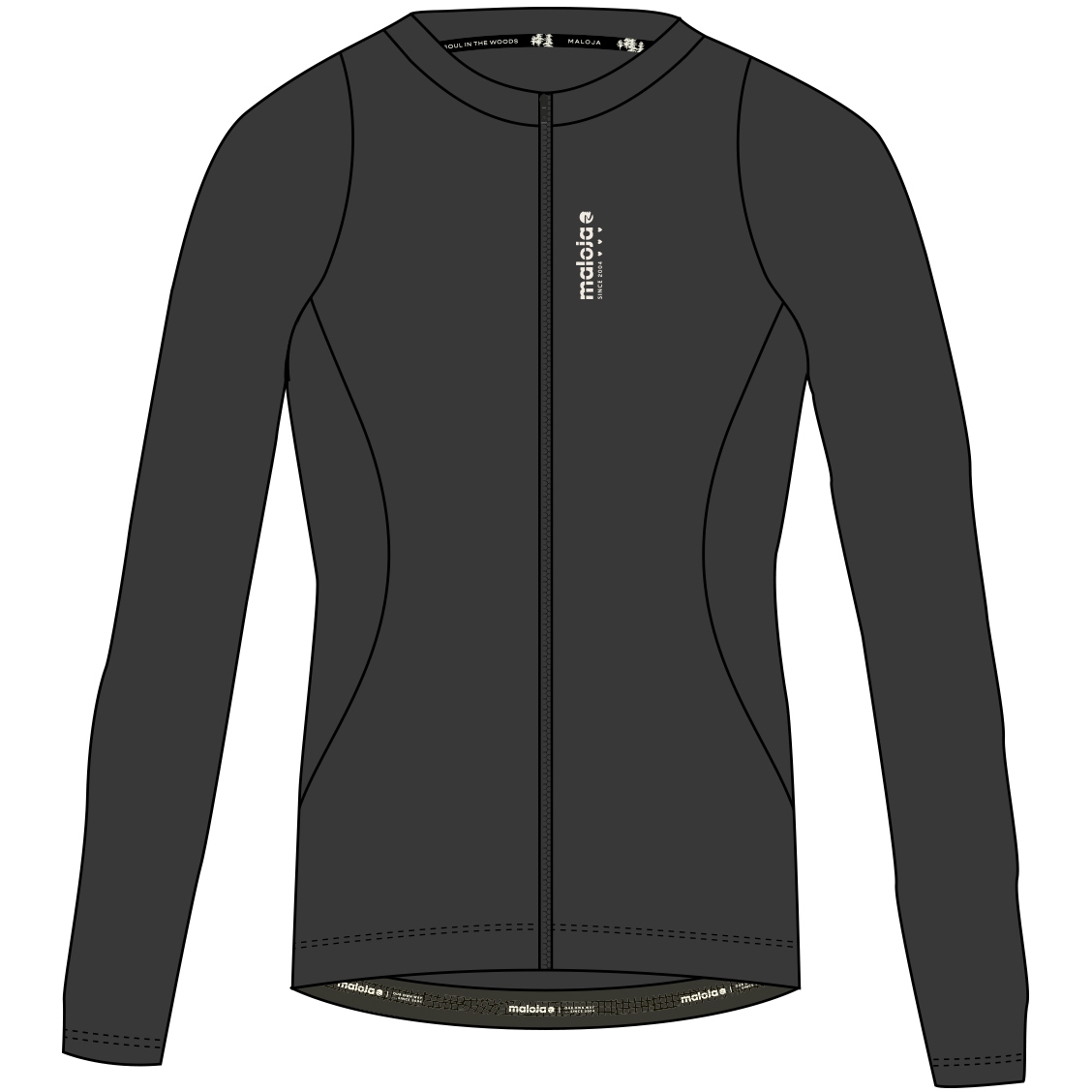 Maloja Daunenjacke ChampeschM. 34179-1-8633 Orange Regular Fit Maloja Daunenjacke ChampeschM. 34179-1-8633 Orange Regular Fit