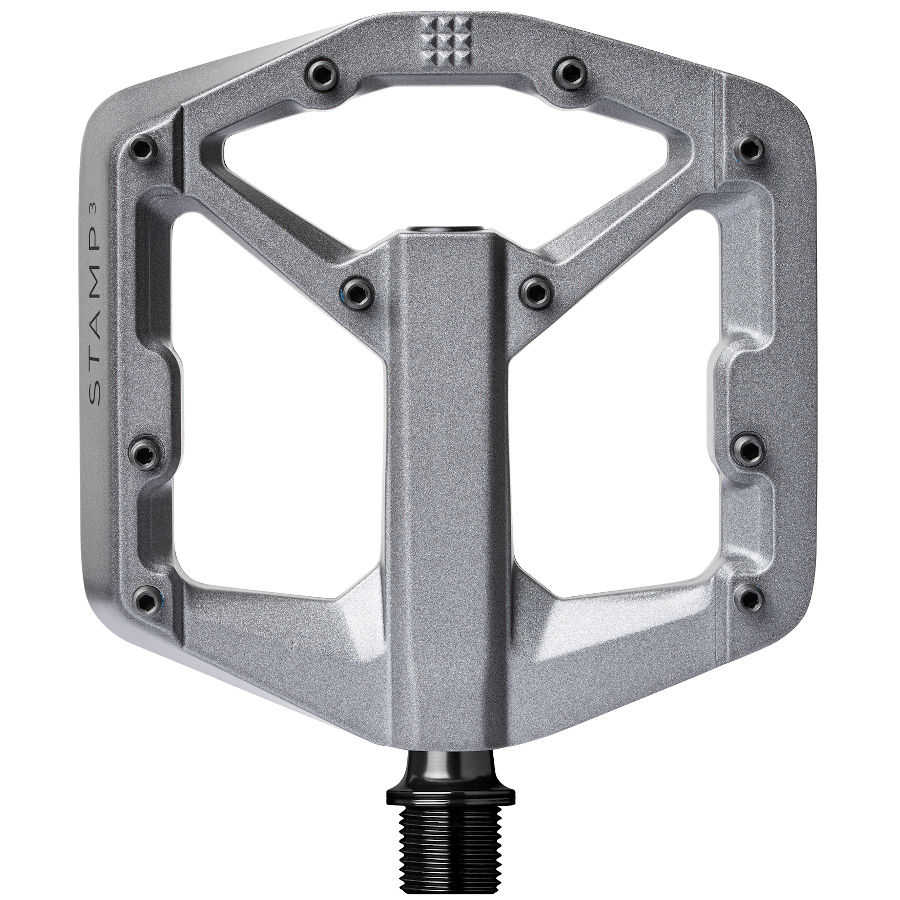 Picture of Crankbrothers Stamp 3 Magnesium Flat Pedal - small - grey