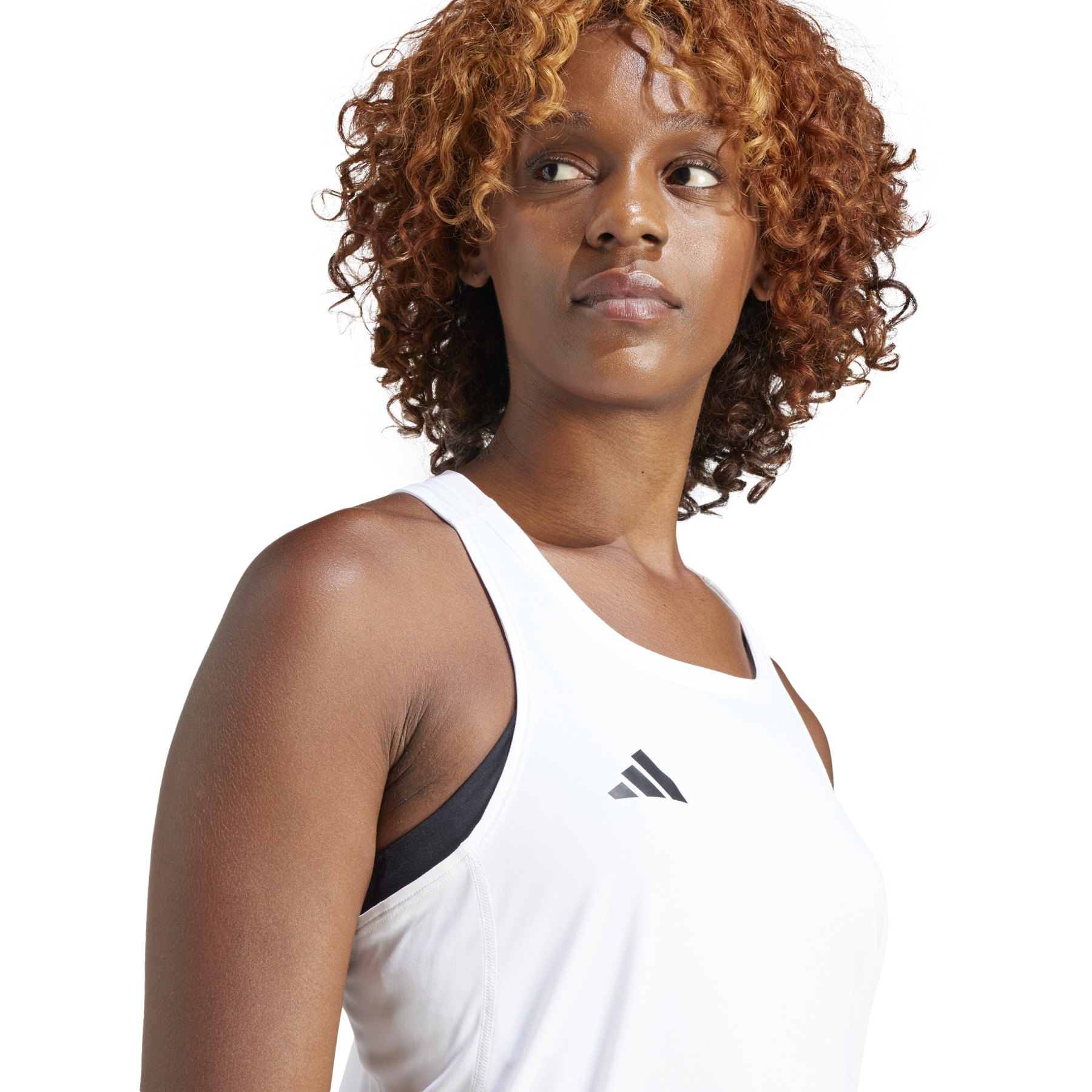 adidas Adizero Essentials Running Tank Women - white IN1181 | BIKE24