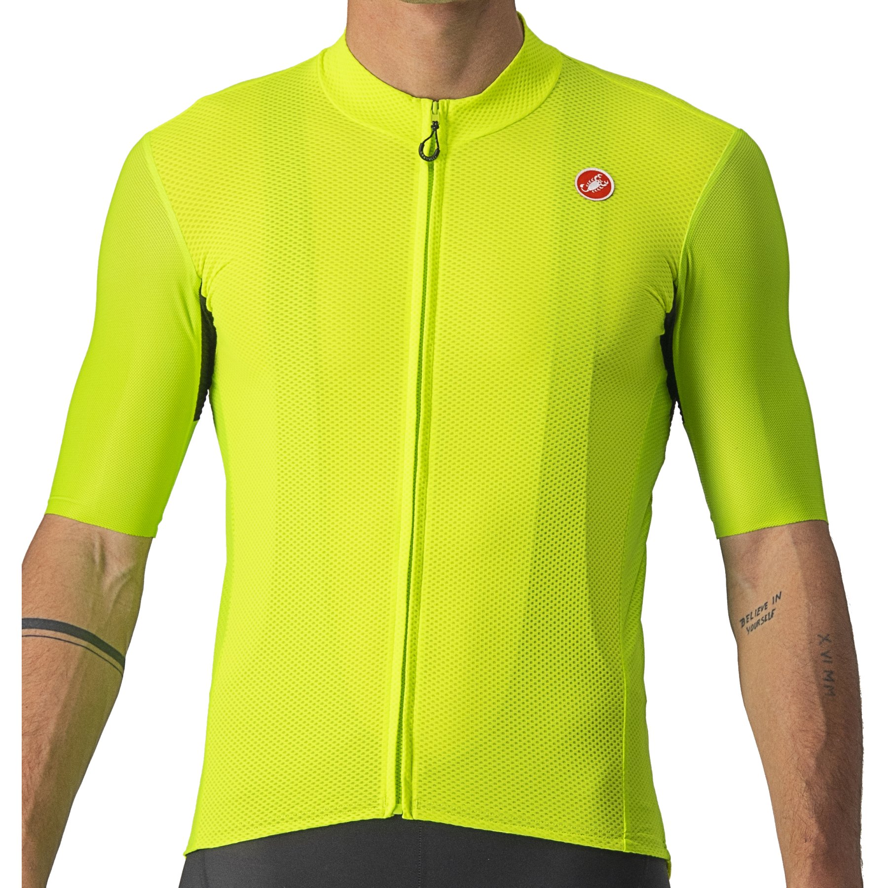 Picture of Castelli Endurance Elite Jersey - electric lime 383
