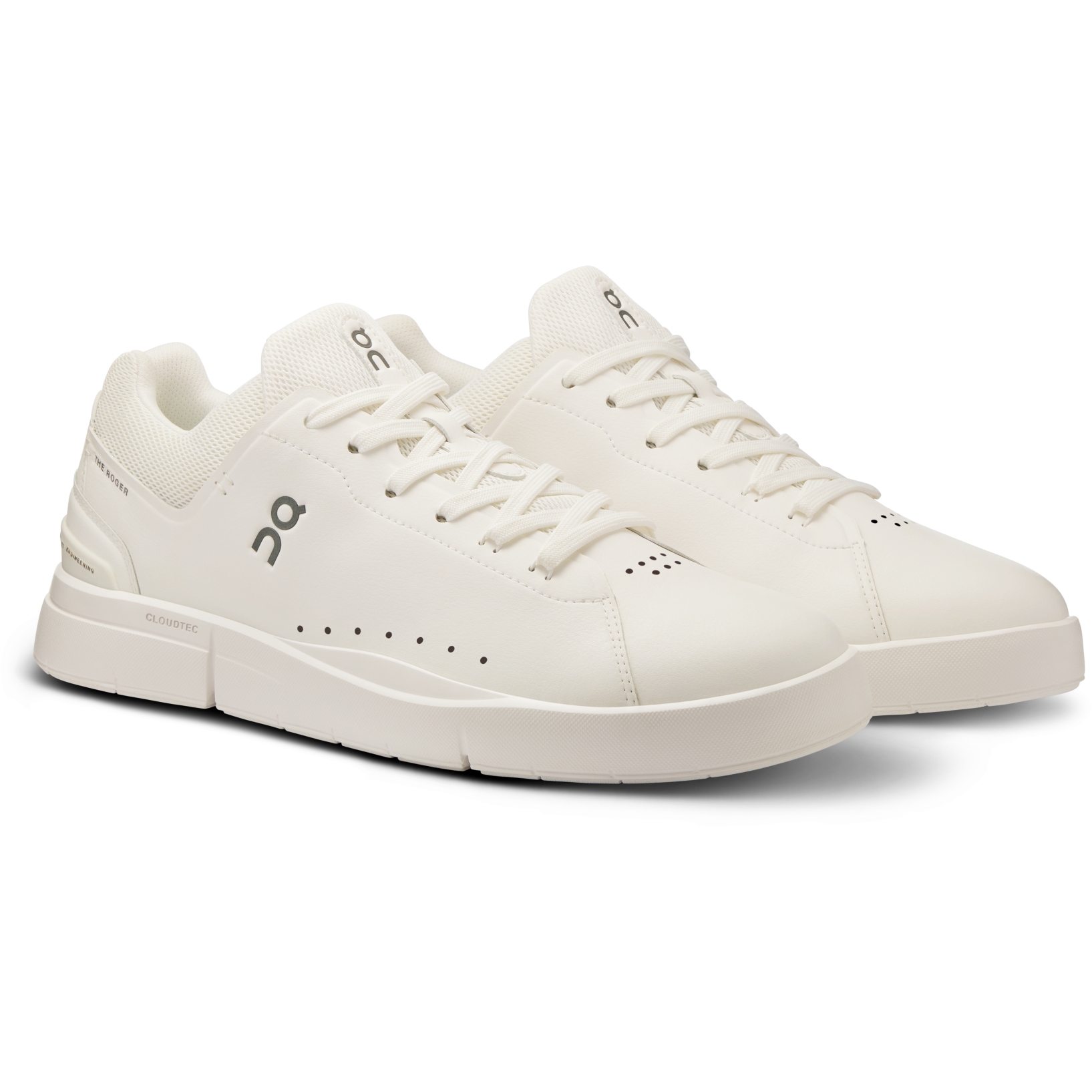 Productfoto van On The Roger Advantage Sneaker - White | Undyed
