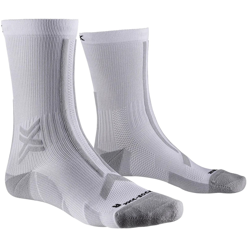 Photo produit de X-Socks Chaussettes de course - Run Discovery Crew - arctic white/pearl grey