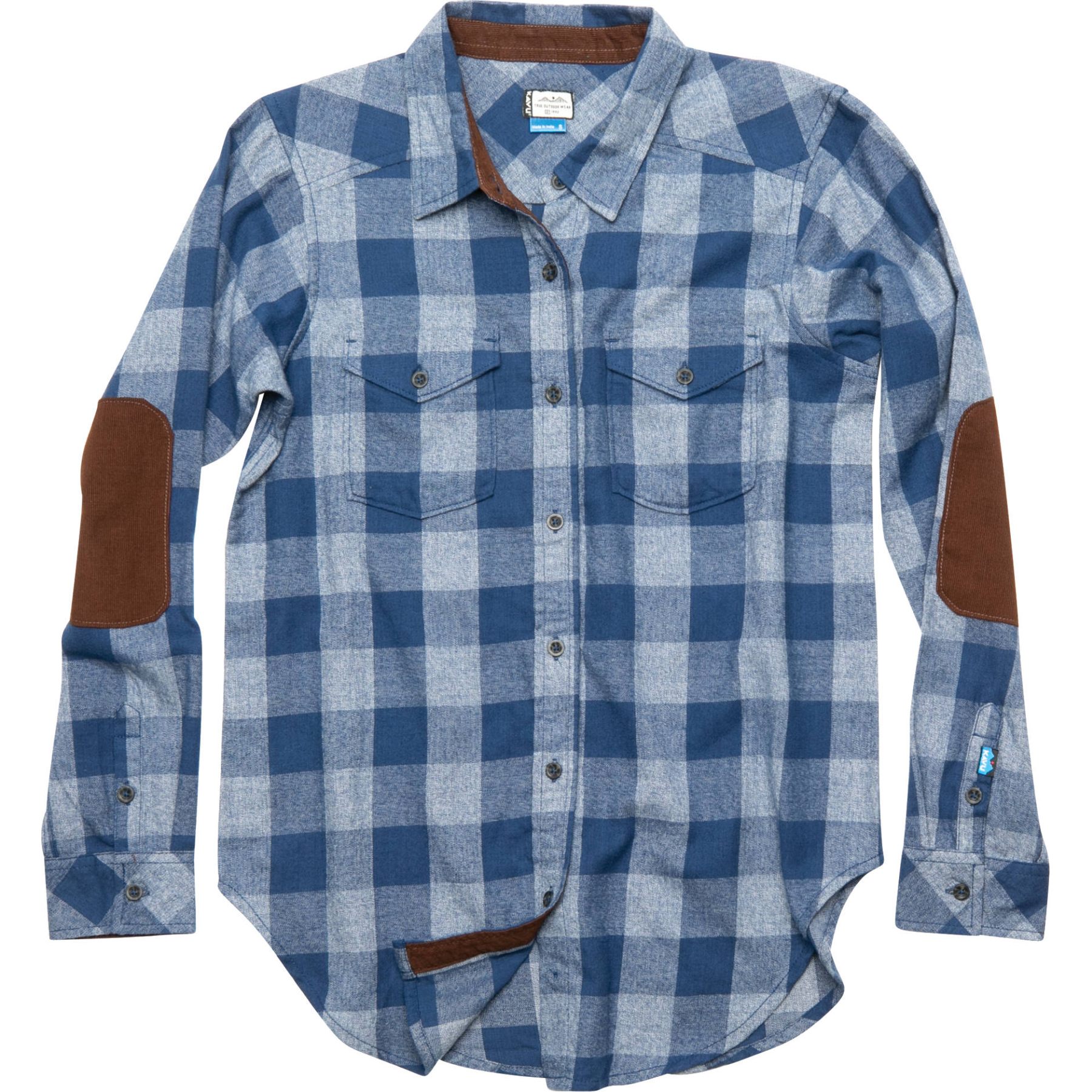 Productfoto van KAVU Billie Jean Dames Overhemd - Blueberry Pie