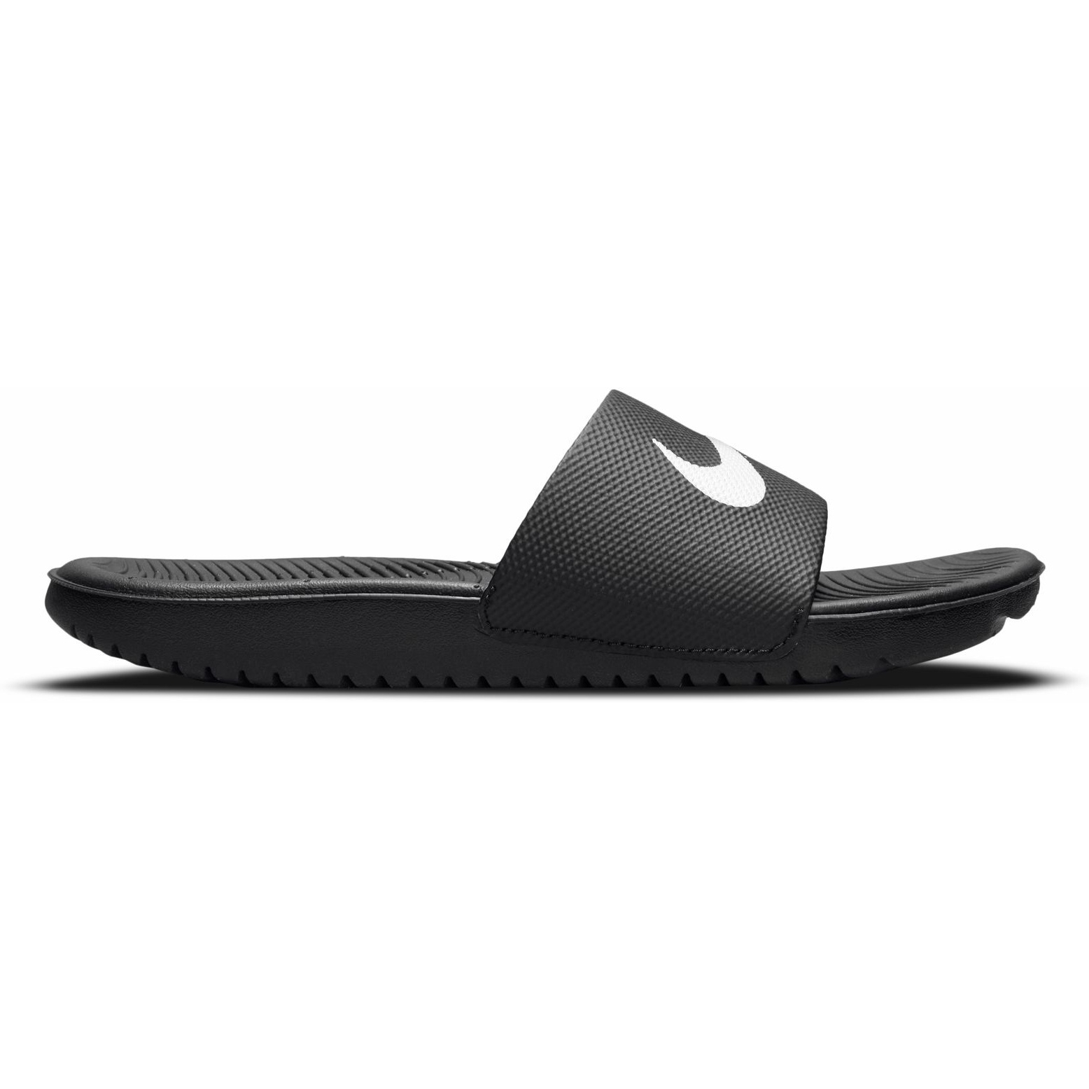 Picture of Nike Kawa Slides Kids - black/white 819352-001