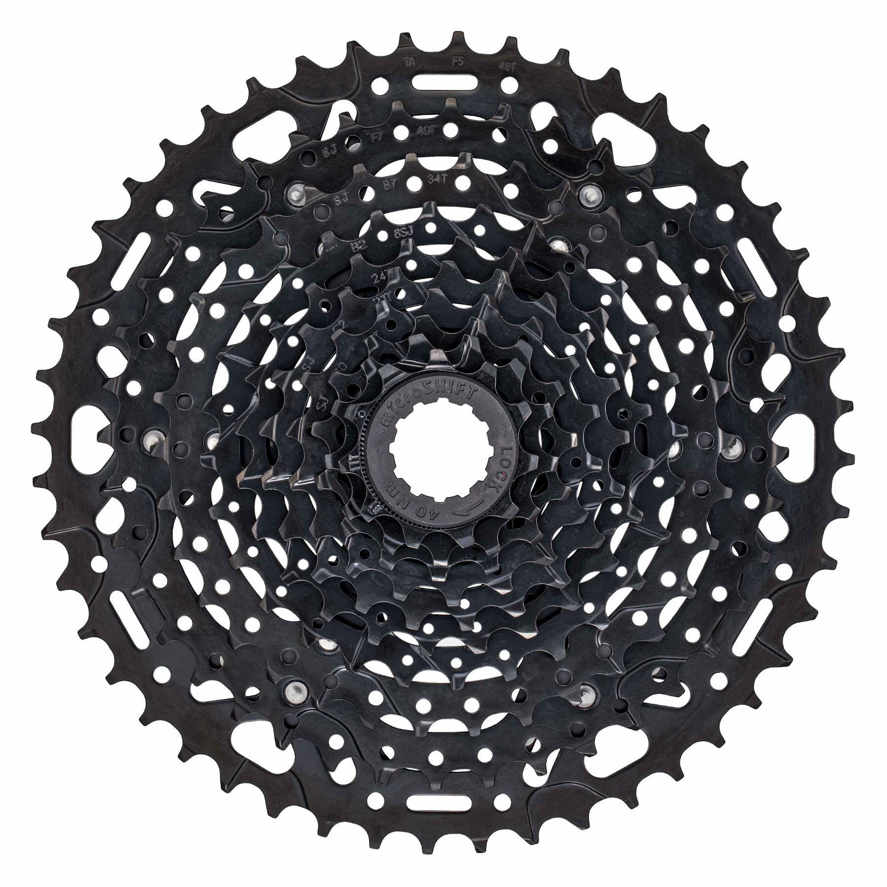 Picture of microSHIFT ADVENT X CS-H104 Cassette - Steel - 10-speed - 11-48 Teeth