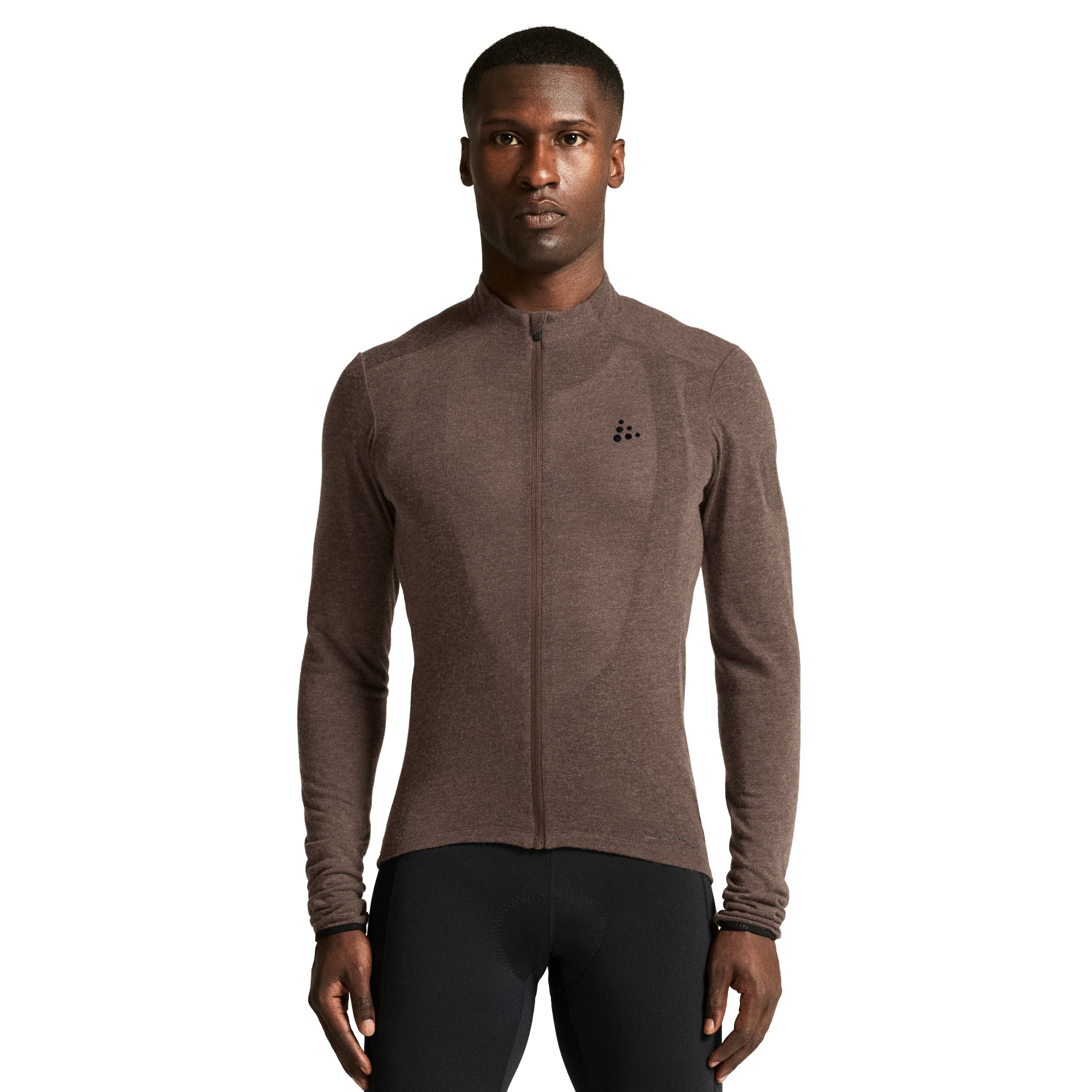 CRAFT Core Bike Essence Шерстяной свитер с длинным рукавом для мужчин - Чернослив