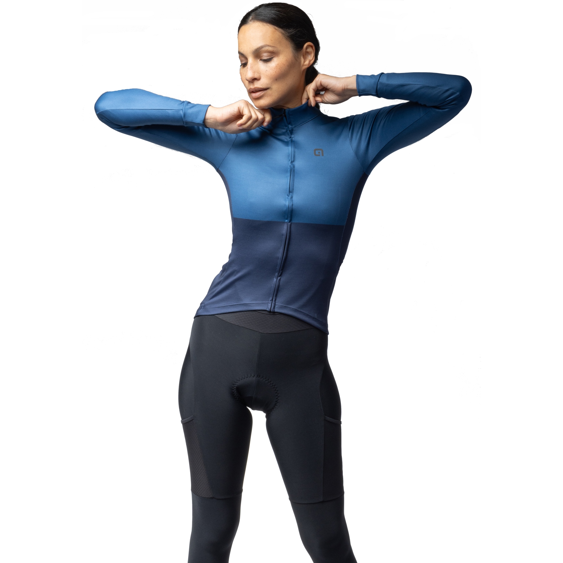 Produktbild von Alé OFF ROAD GRAVEL Dual Langarmtrikot Damen - nautica