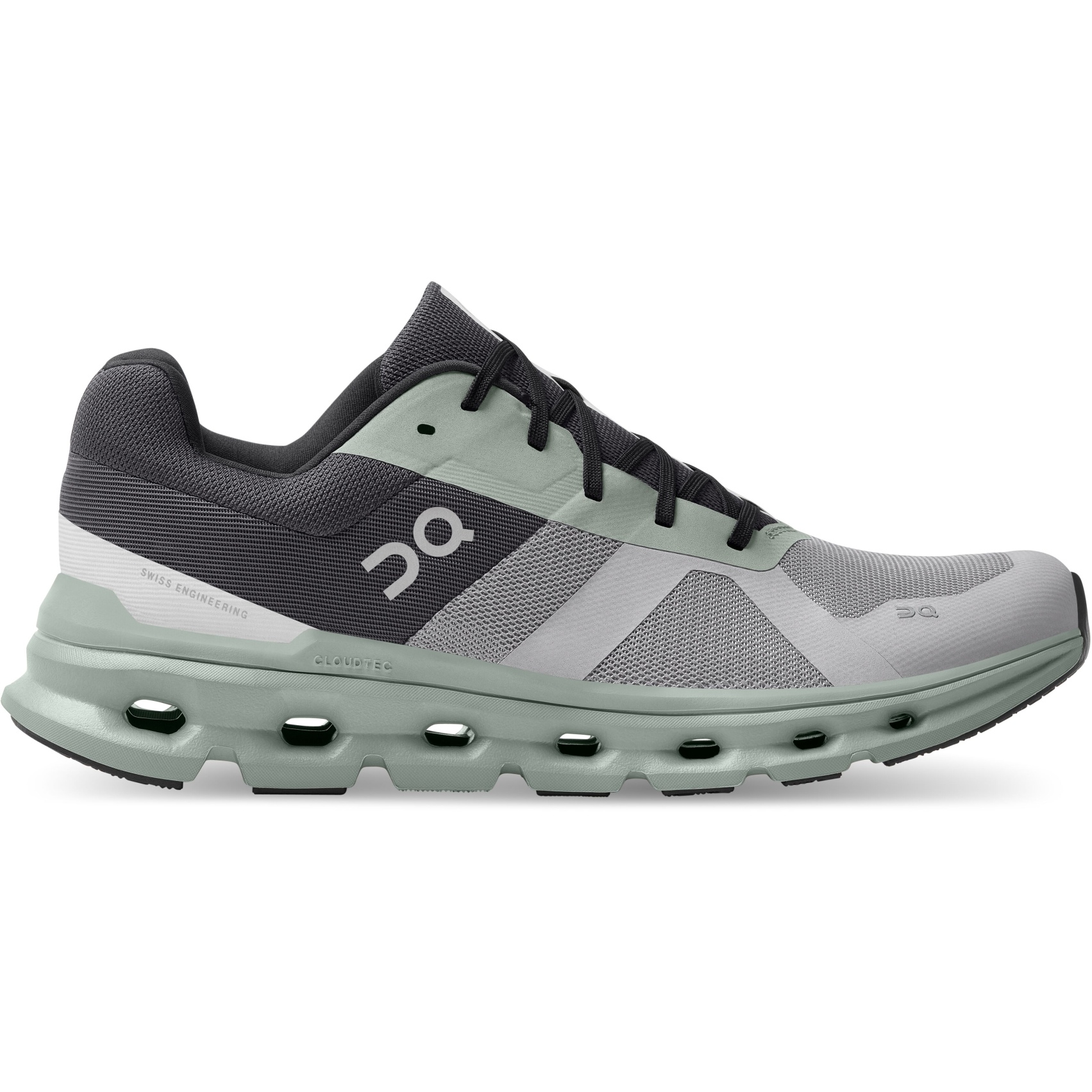 Image of On Cloudrunner Running Shoe - Alloy & Moss