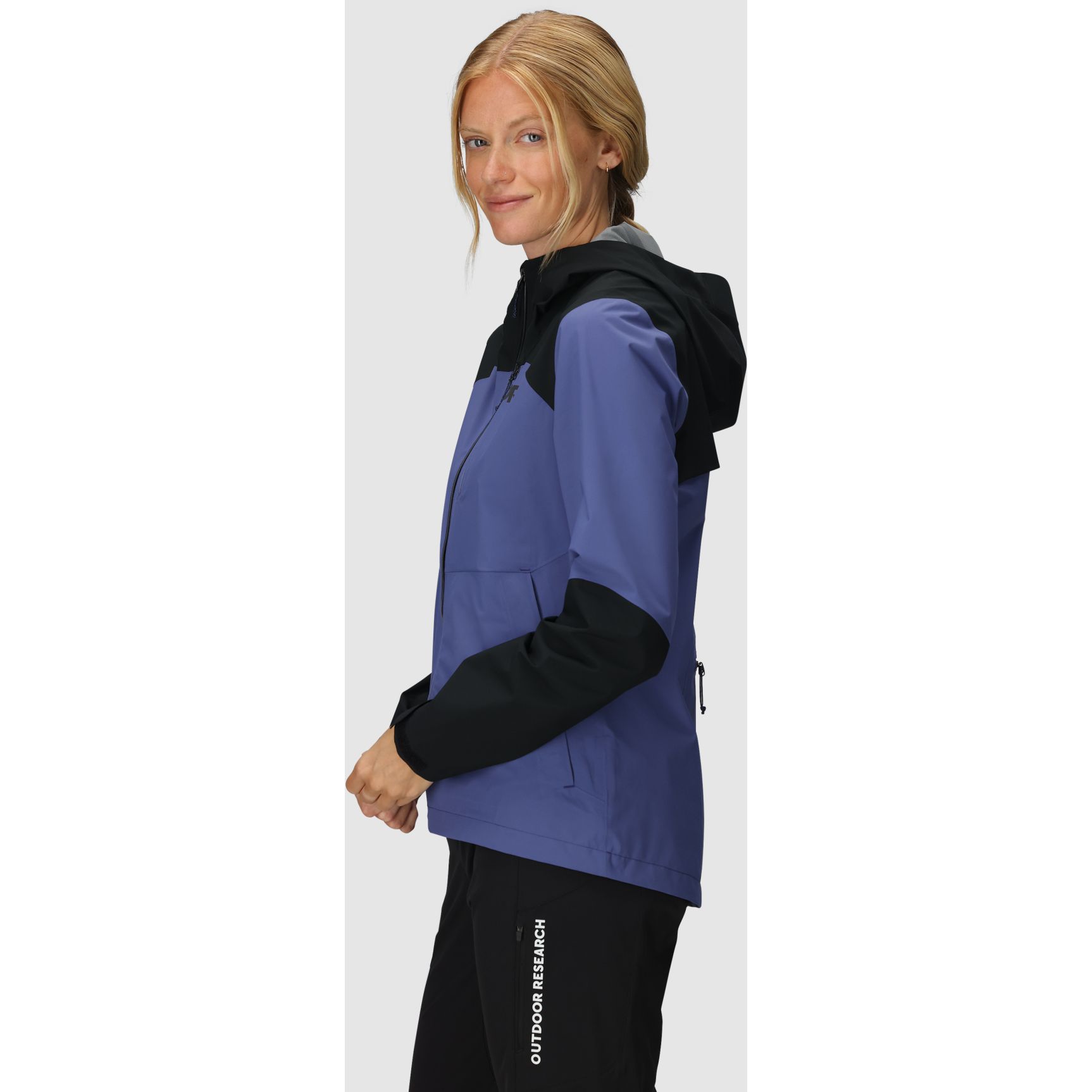 Giacca Antipioggia Impermeabile E Antivento Per Donna – Leggera, Traspirante, Con Tasche E Polsini Elasticizzati, Per Trekking E Running