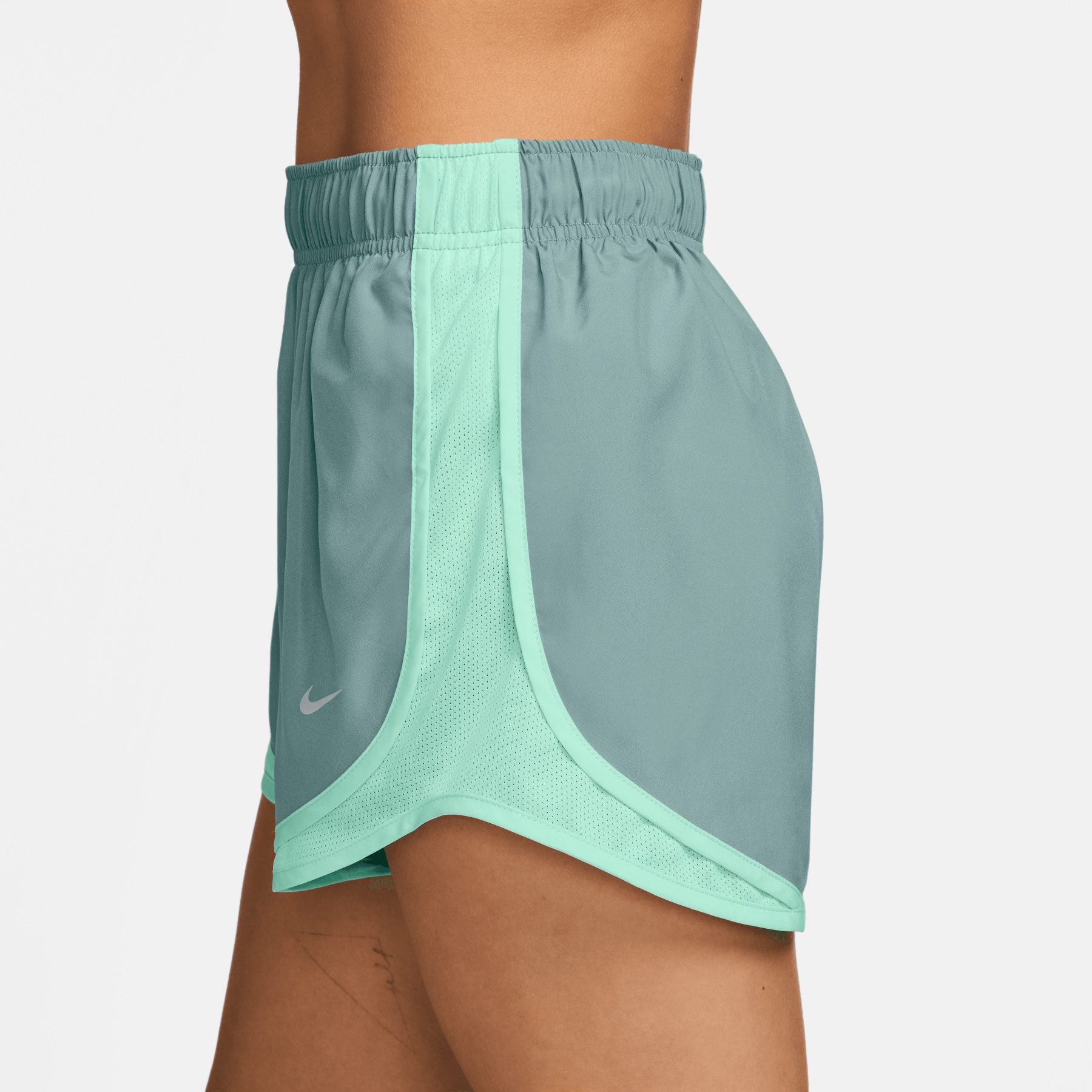 mint green nike shorts womens