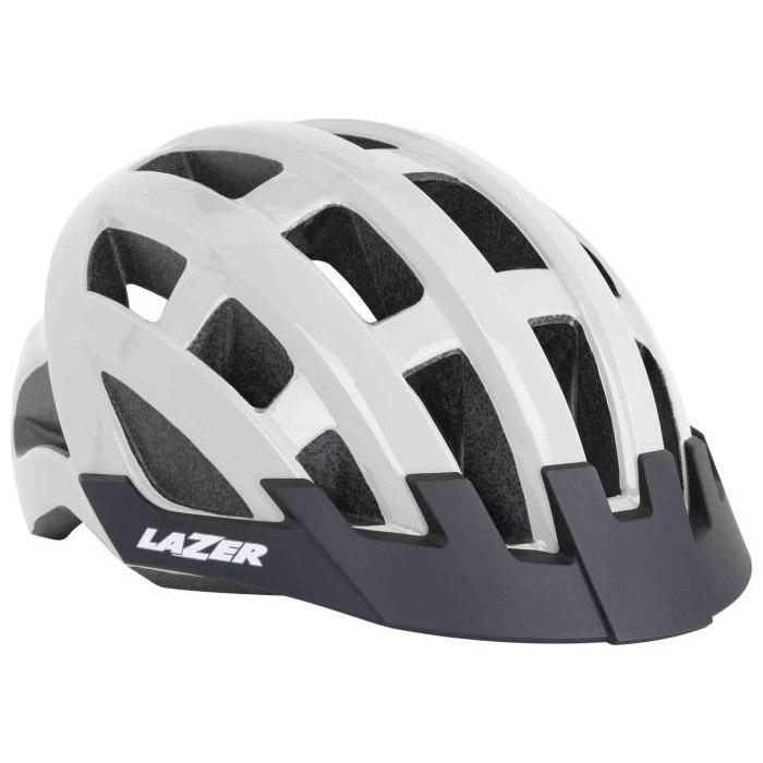 Produktbild von Lazer Compact Fahrradhelm - weiß