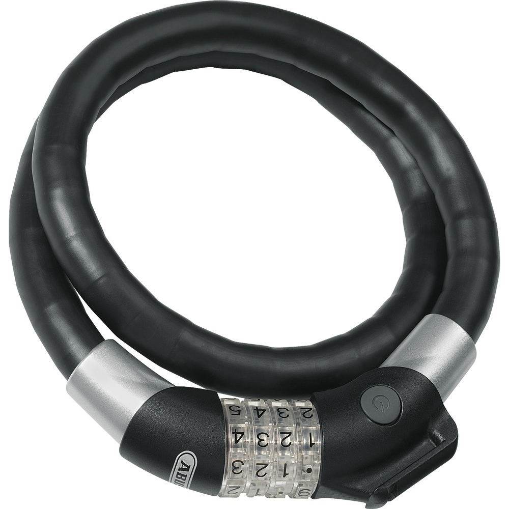 ABUS Steel-O-Flex Raydo Pro 1460 - 85cm Zahlenschloss - Inkl. KF  Rahmenhalter fr Sattelsttzenklemmschraube | BIKE24