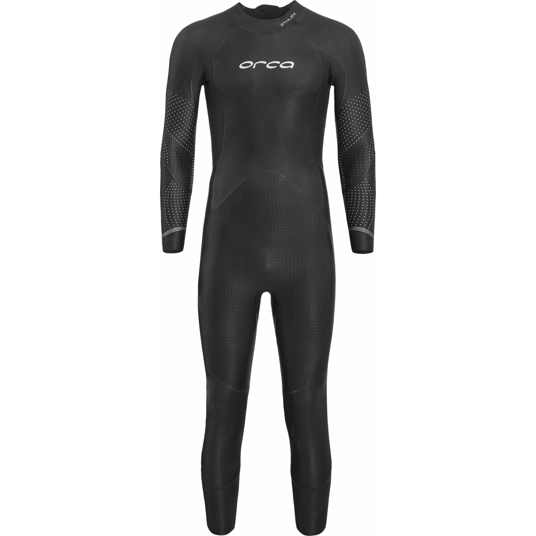 Productfoto van Orca Athlex Flow Triatlon Wetsuit Heren - black/silver total