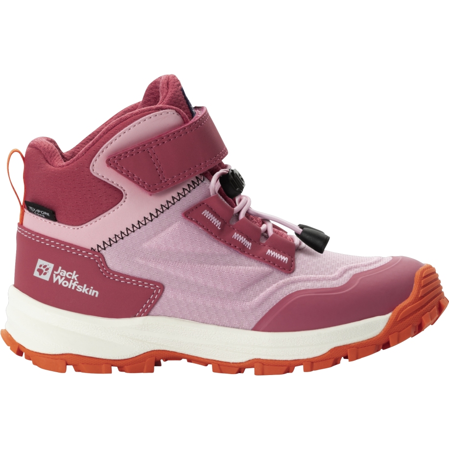 Produktbild von Jack Wolfskin Cyrox Texapore Mid Wanderschuhe Kinder - soft pink