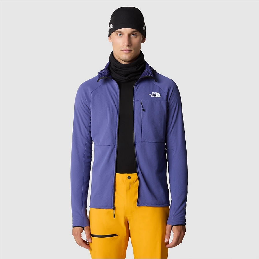 THE NORTH FACE Summit Veste Polaire, Bleu Cave, L Homme : : Mode