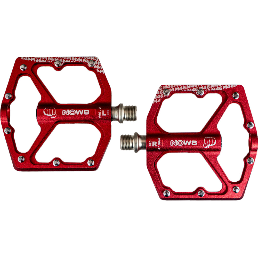 Foto de NOW8 Pedales de Plataforma - M46.2 - rojo
