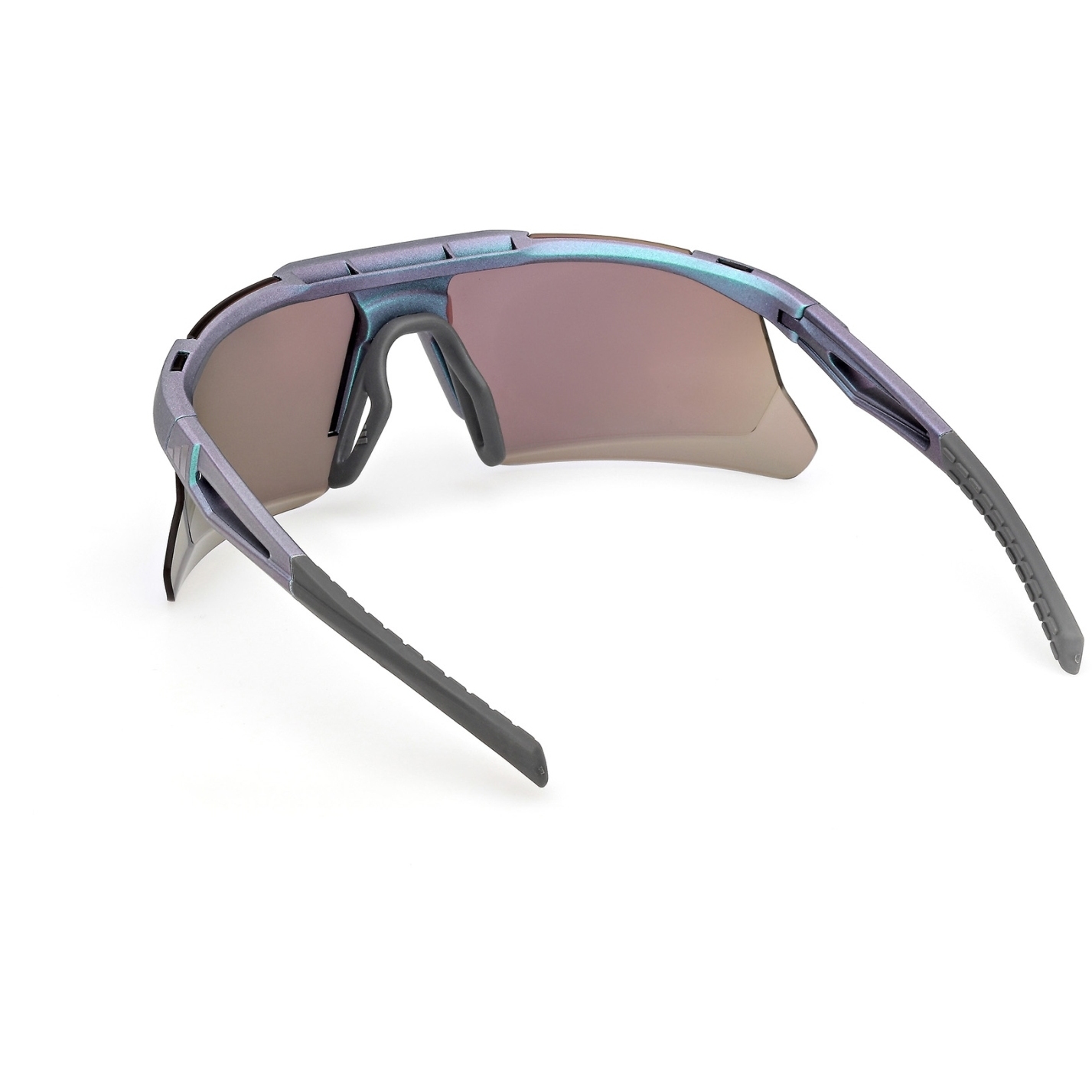 adidas Dunamis Bi SP0119 Glasses - Matte Dark Green / Blue Mirror 
