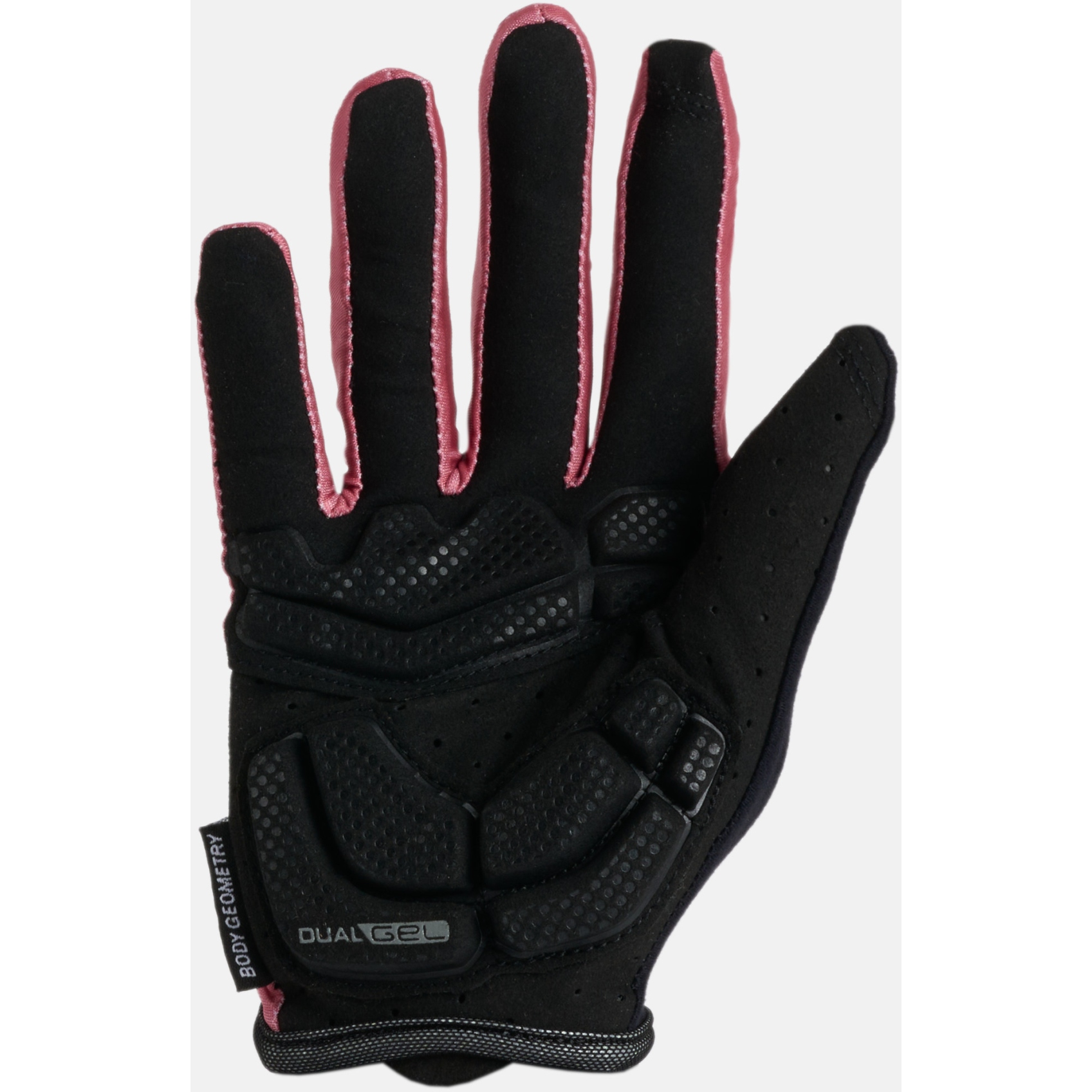 Specialized Body Geometry Dual Gel LF Full Finger Gloves dusty rose