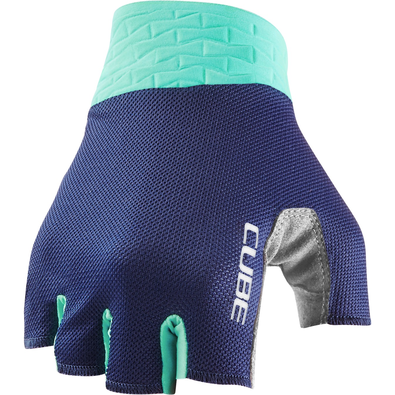 Produktbild von CUBE Performance Kurzfinger-Handschuhe - blue&#039;n&#039;mint