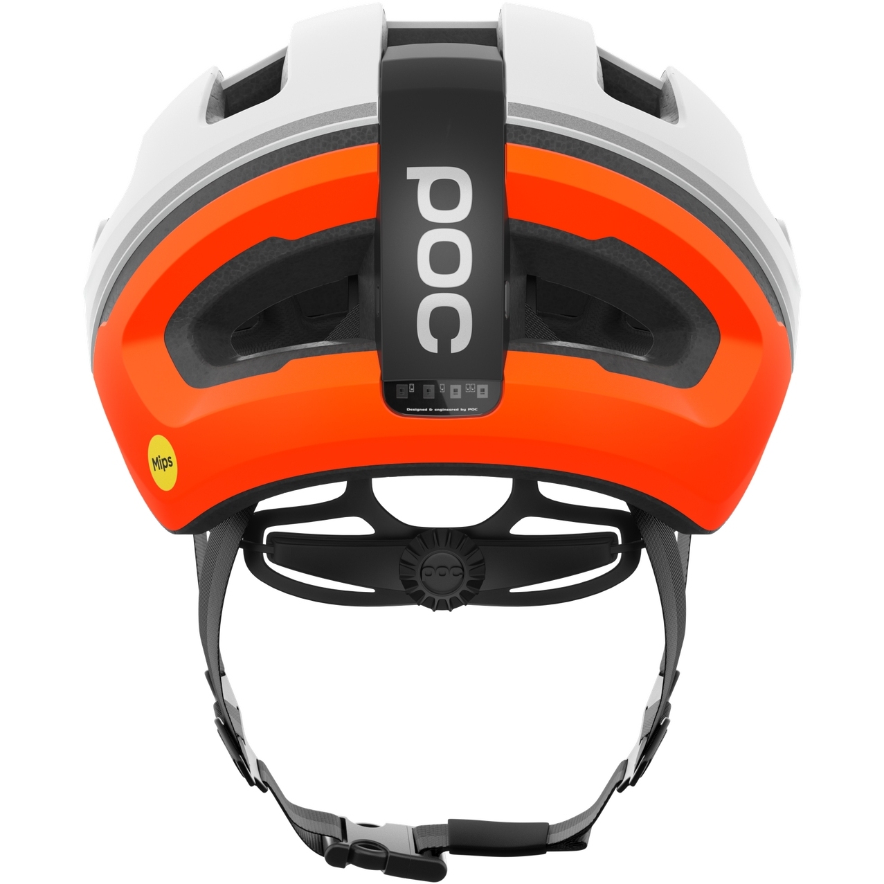 POC Omne Beacon MIPS Helmet - 8834 Hydrogen White/Fluorescent