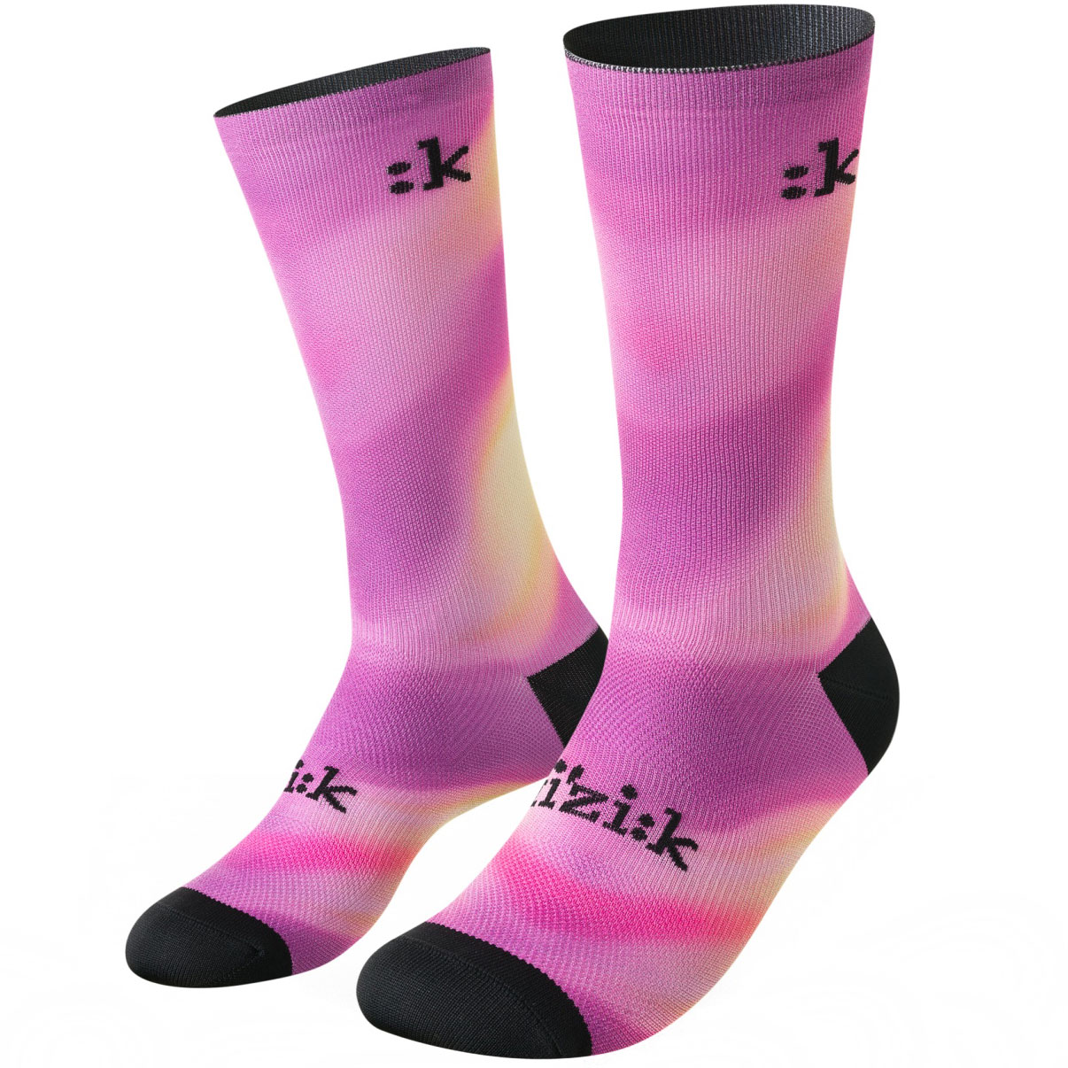 Produktbild von Fizik Performance Air Fahrradsocken - purple/yellow