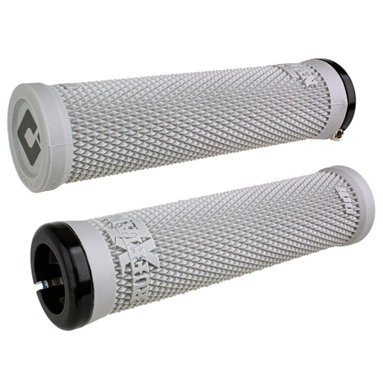 Productfoto van ODI Ruffian XL Stuurhandvatten - BMX | Lock-On V2.1 | 135mm - grijs