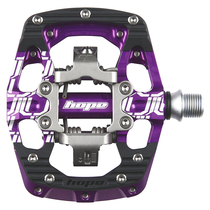 Picture of Hope Union Gravity Clipless Pedals - purple