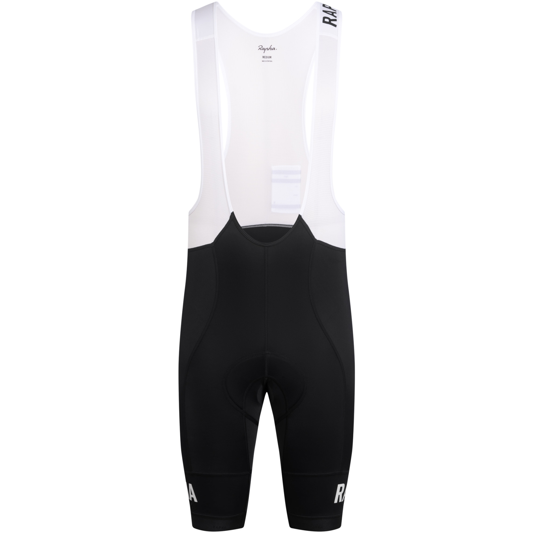 Rapha Pro Team Training Bib Shorts Men - black/white | BIKE24