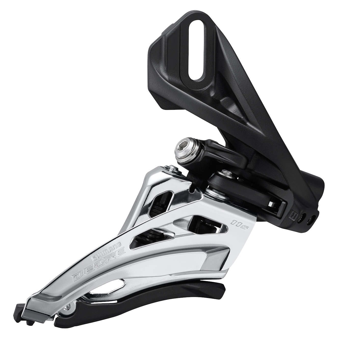 Productfoto van Shimano Deore FD-M5100 Side Swing Front Derailleur - 2x11-speed - Front Pull
