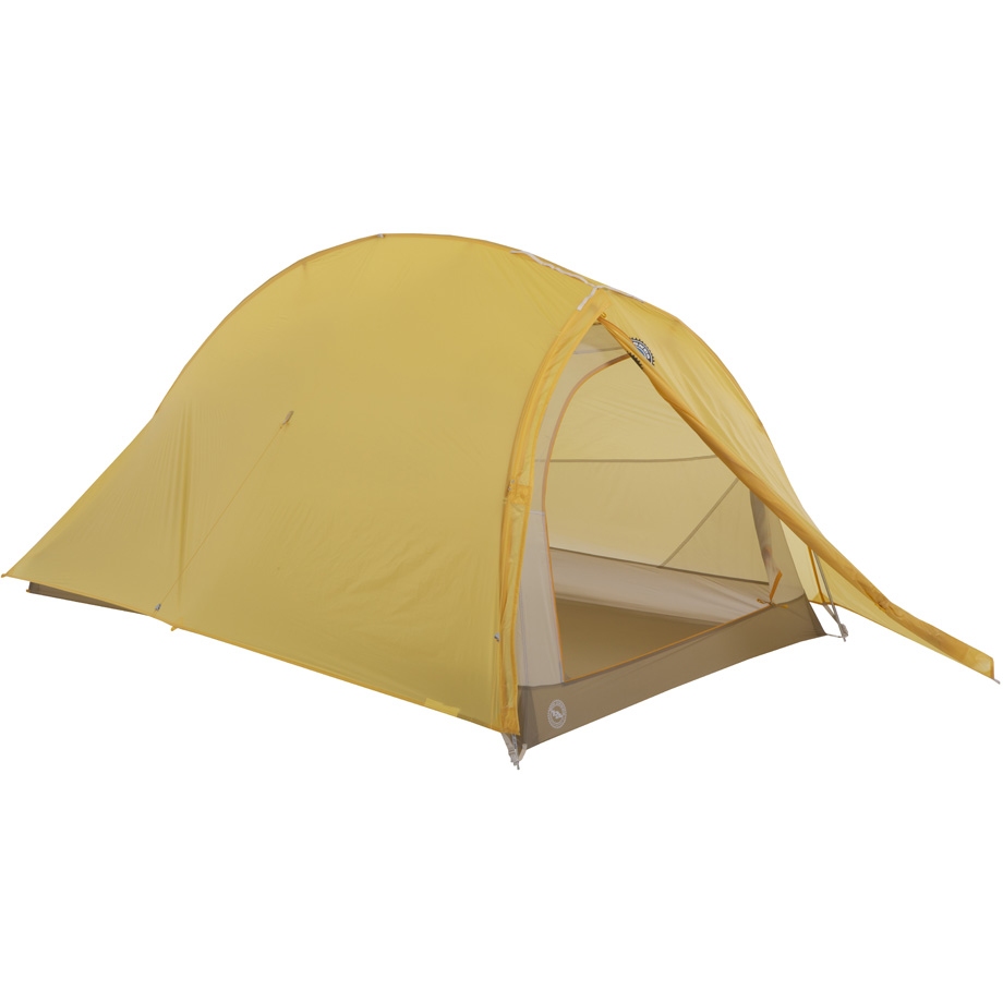 Productfoto van Big Agnes Fly Creek HV UL2 Bikepack Solution Dye Tent - yellow/greige