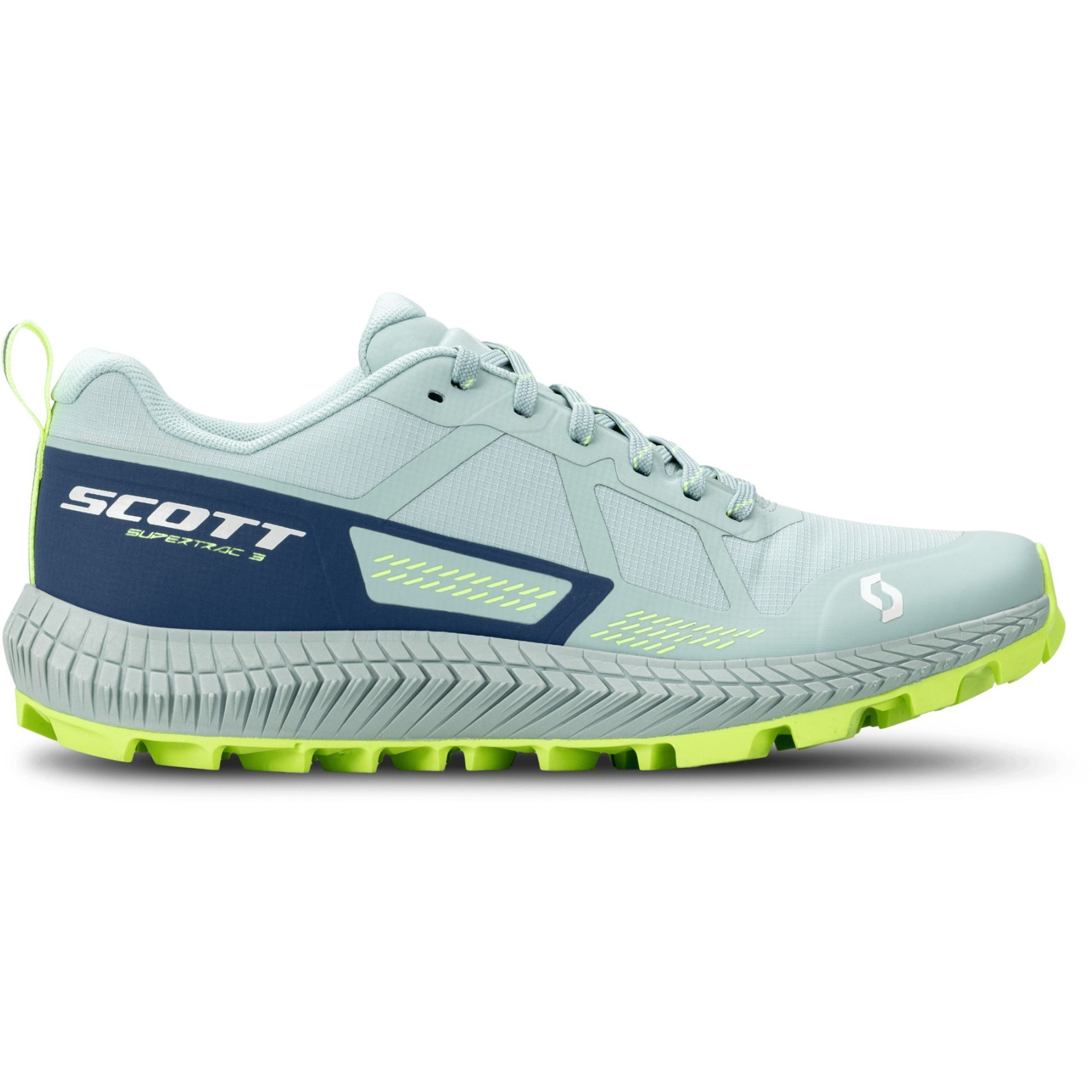 Produktbild von SCOTT Supertrac 3 Laufschuhe Damen - fresh green/metal blue
