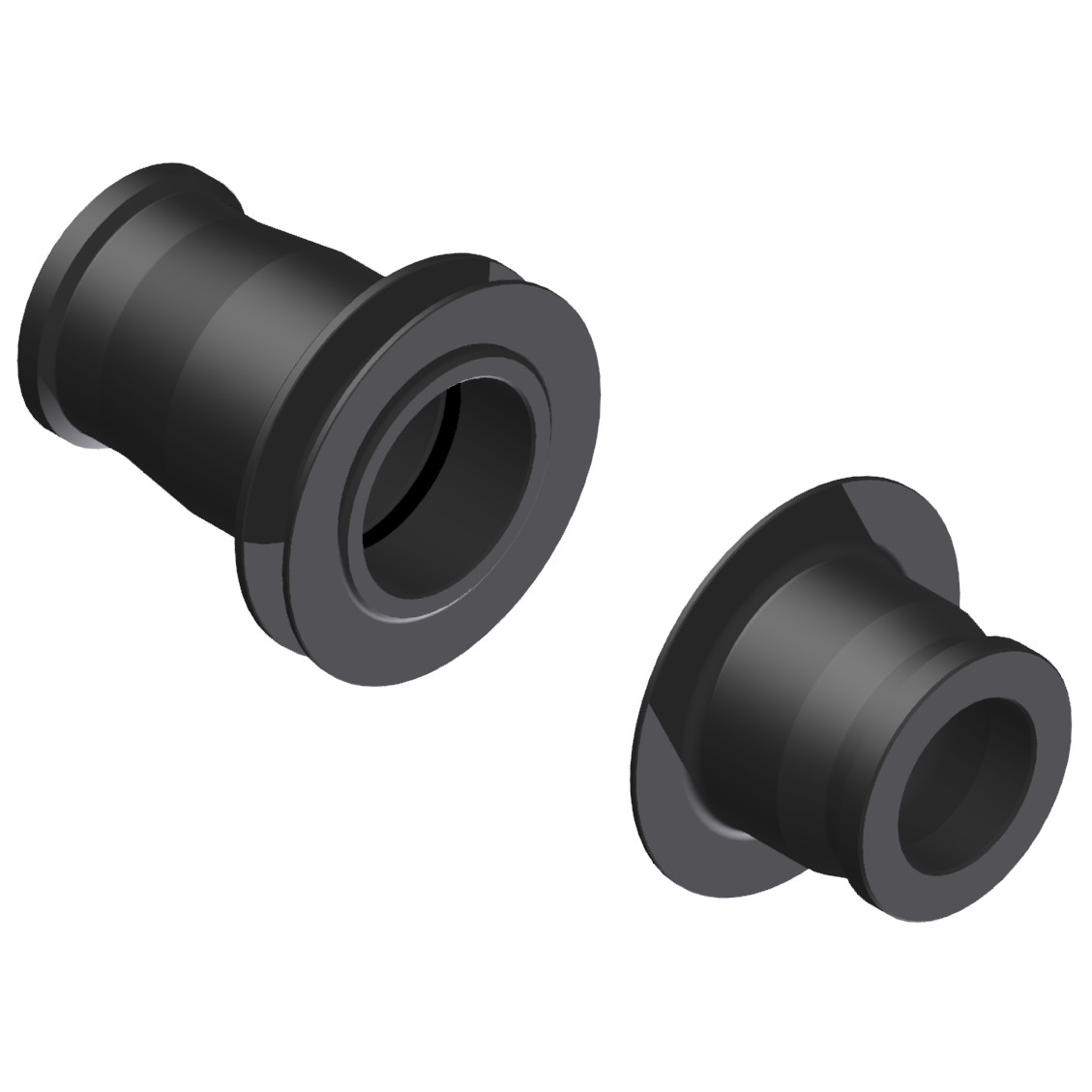 Picture of DT Swiss End Caps - Rear Wheel | Set | Shimano HG - 12mm - HWGXXX00S2754S