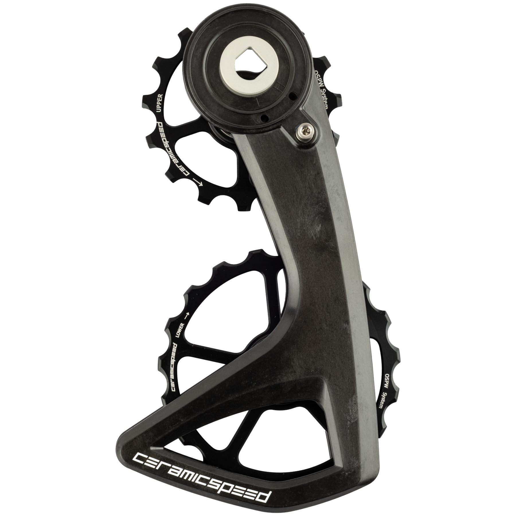 Picture of CeramicSpeed OSPW RS Derailleur Pulley System - 5-Spoke | for SRAM RED/Force AXS - black