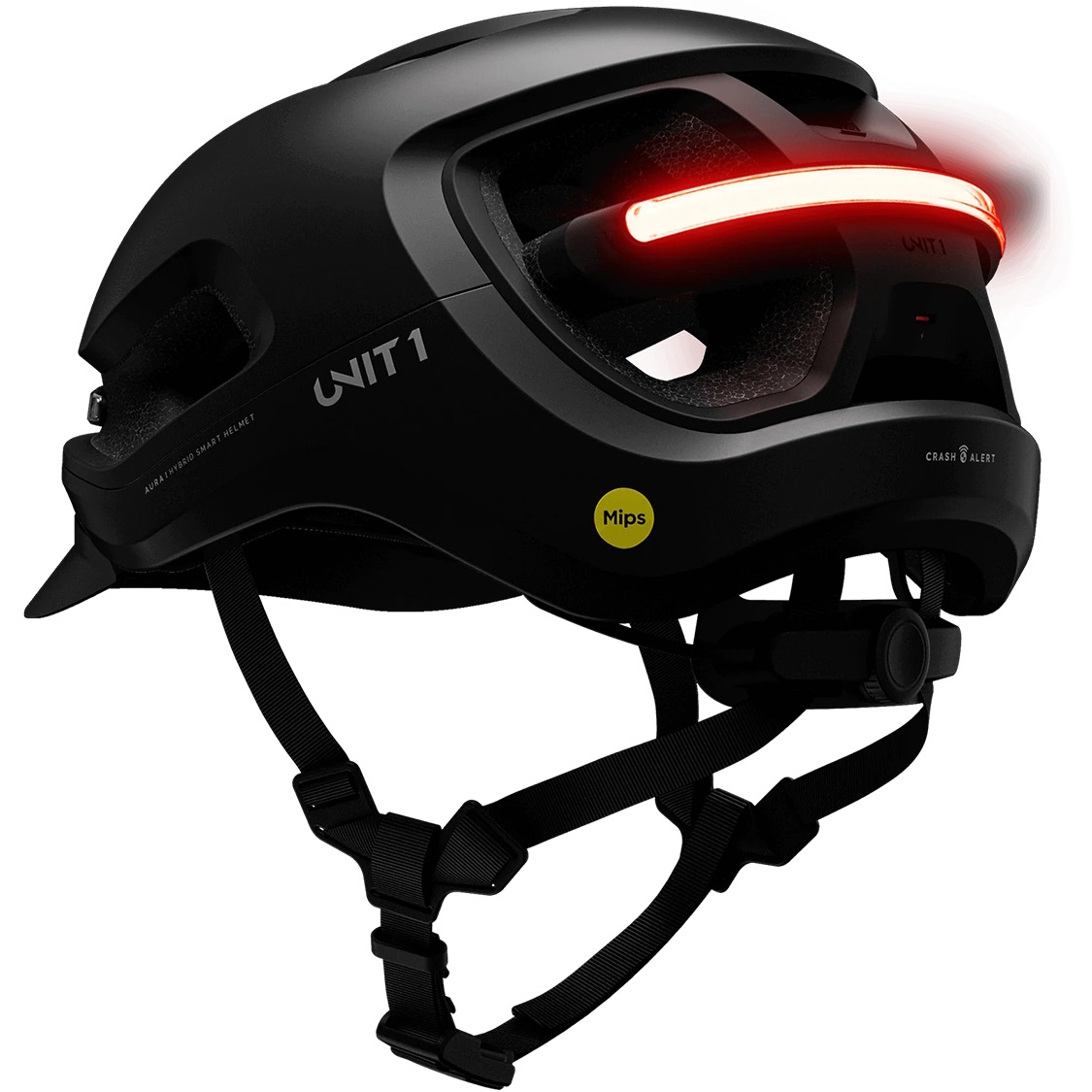 UNIT 1 AURA Mips Smart Helmet - Blackbird | BIKE24