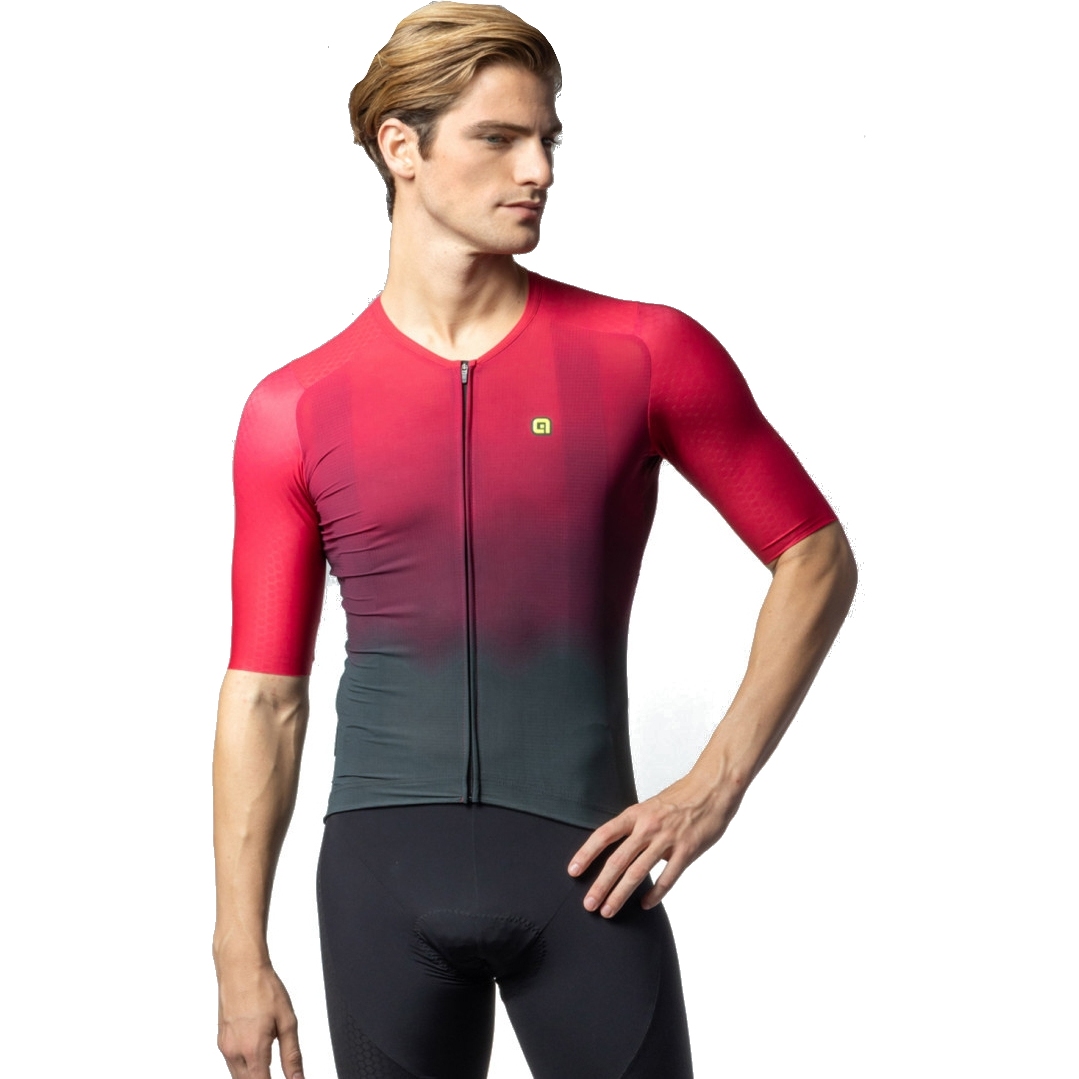 Image of Alé R-EV1 Velocity 2.0 Short Sleeve Jersey Men - bordeaux