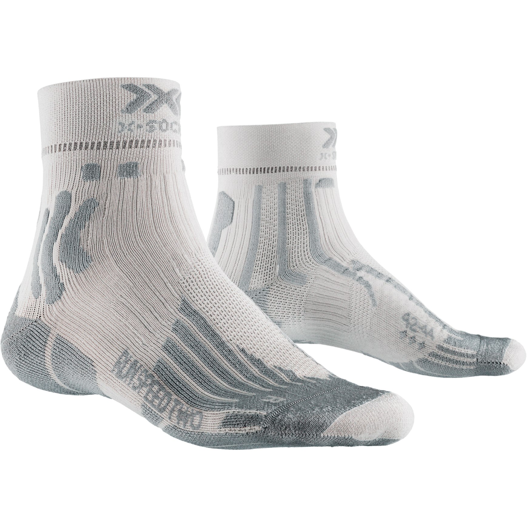 Produktbild von X-Socks Run Speed Two 4.0 Laufsocken - light charcoal/pearl grey