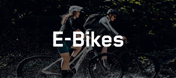 E-Bikes: Vom bequemen City-Cruiser bis zum sportlichen E-Mountainbike oder Rennrad.