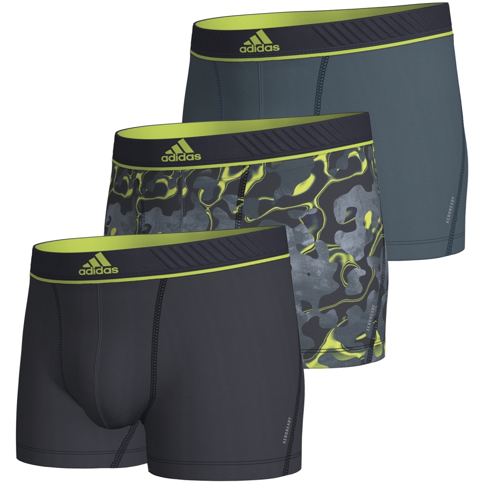 Picture of adidas Sports Underwear Active Micro Flex Eco Trunk - 3 Pack - 967-assorted