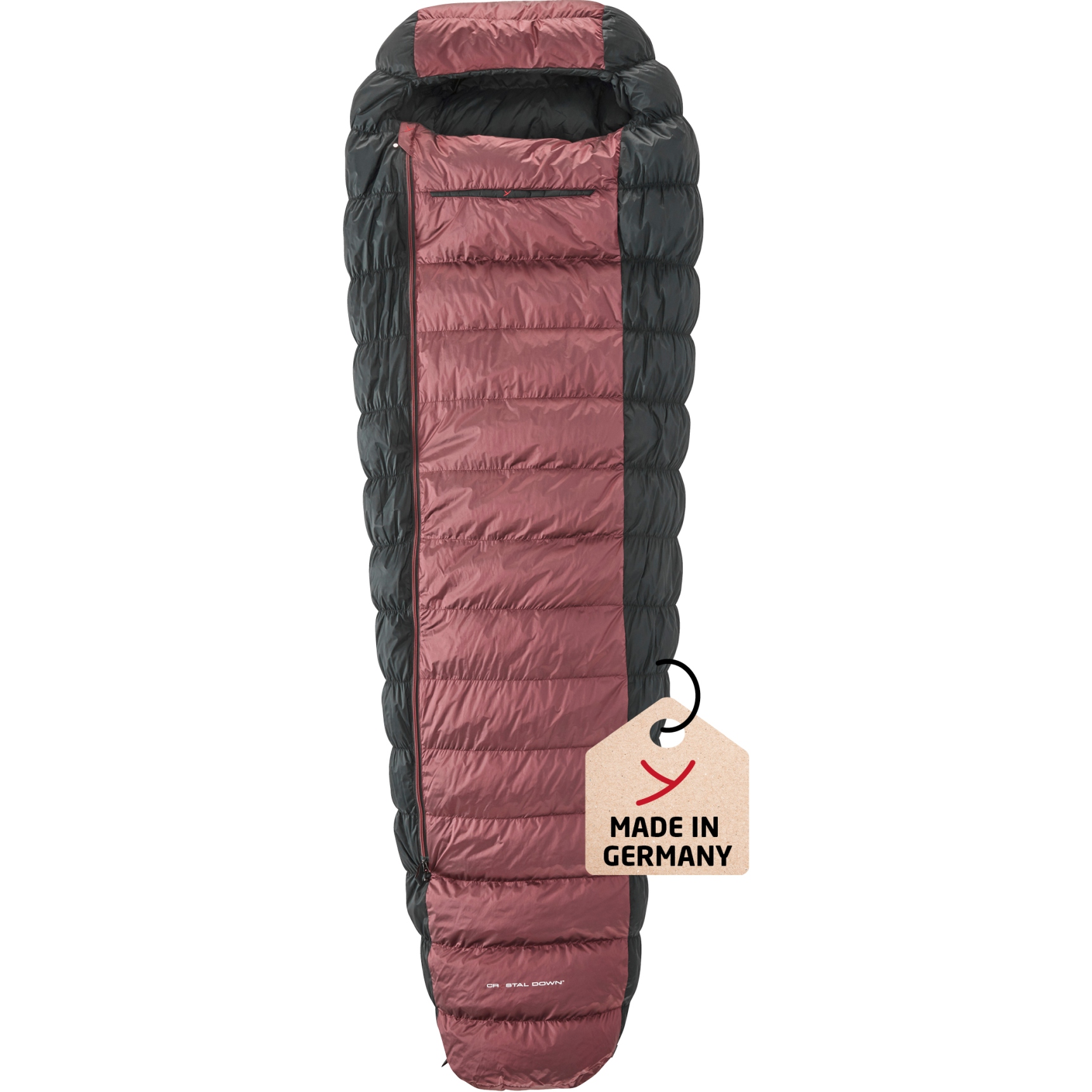 Picture of Y by Nordisk Voyage 500 L Sleeping Bag - ribbon red/black