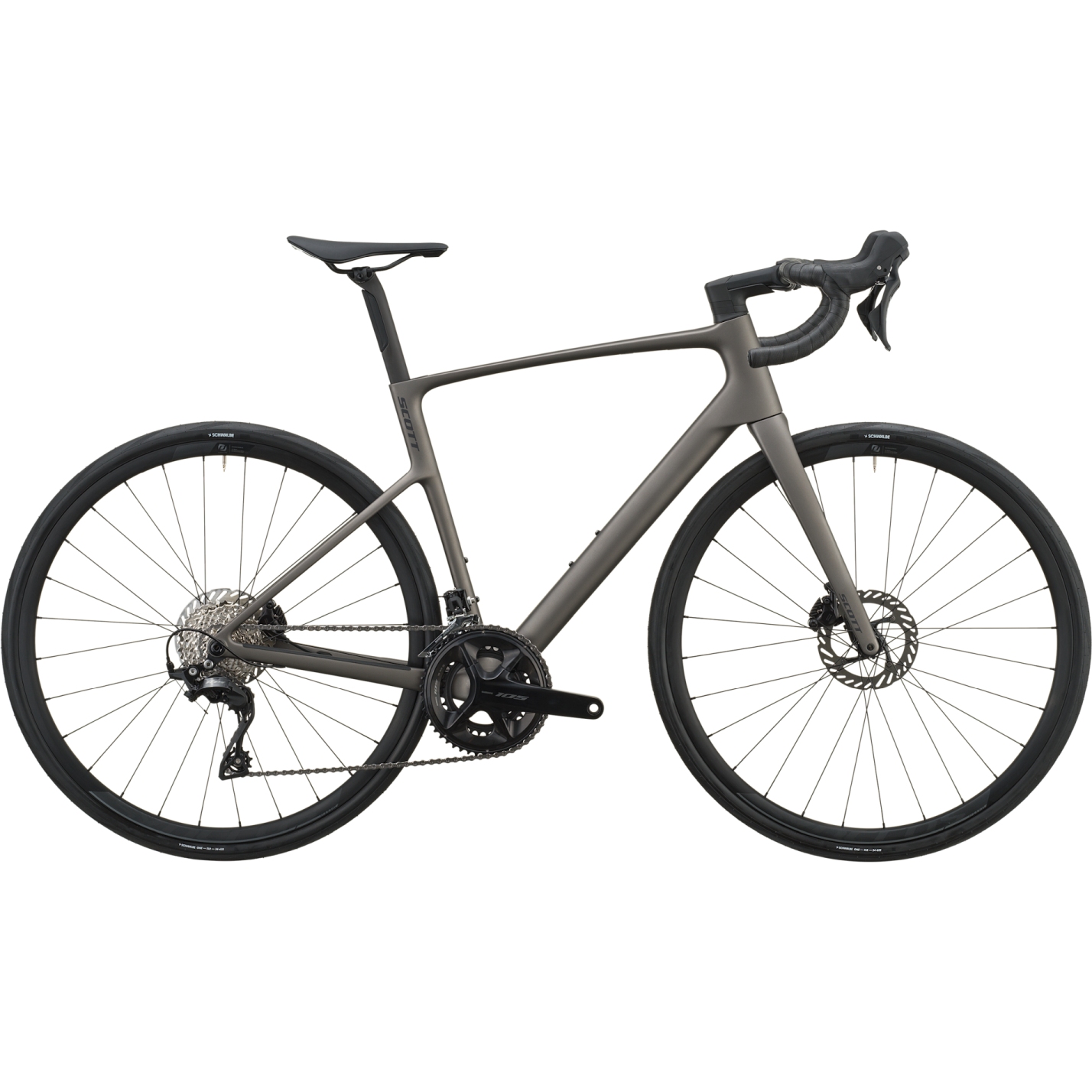 SCOTT ADDICT 50 - Carbon Road Bike - 2027 - tungsten grey | BIKE24